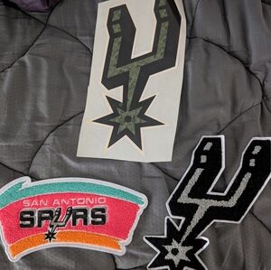 San Antonio Spurs Iron On Decals
